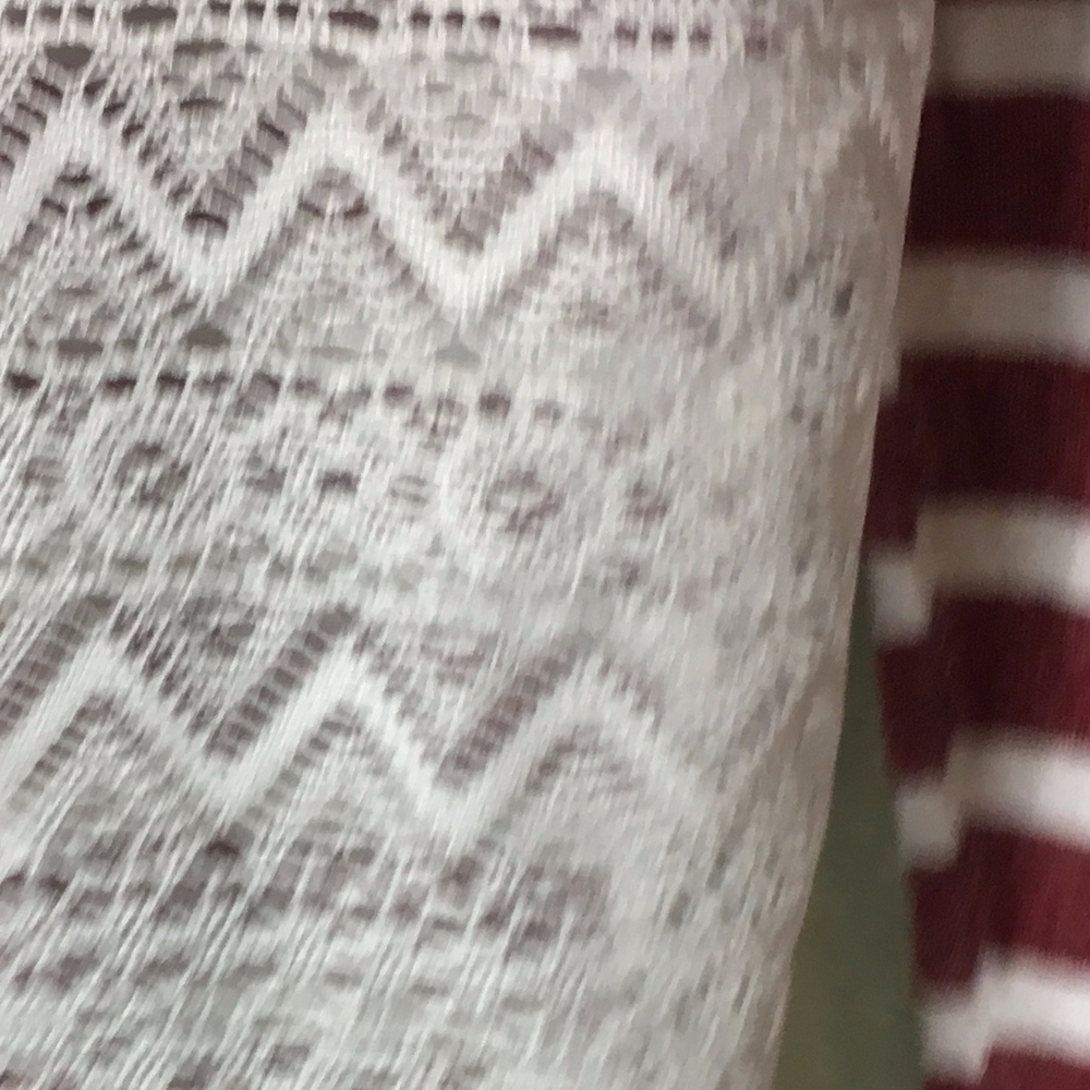 Soprano Girl's Lacey Crew Neck Shirt - Picture 3 of 5